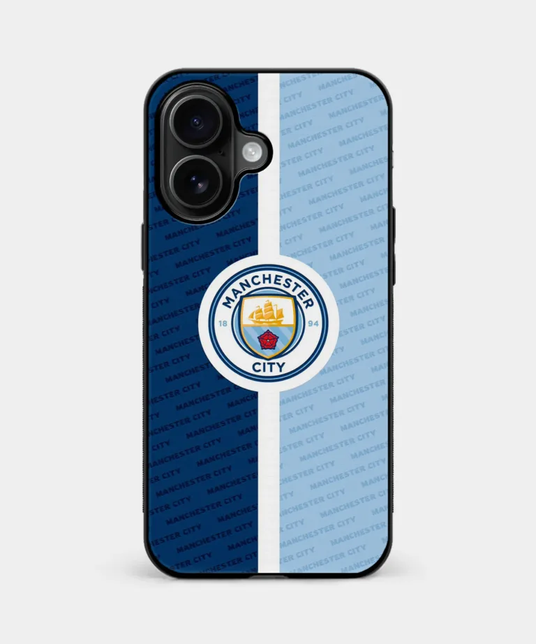 Man City Inspired Magsafe Case Cover for iPhone 16