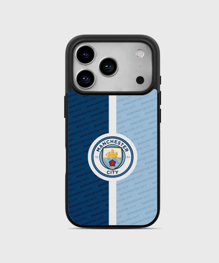 Man City Inspired Magsafe Case Cover for iPhone 17 Pro Max