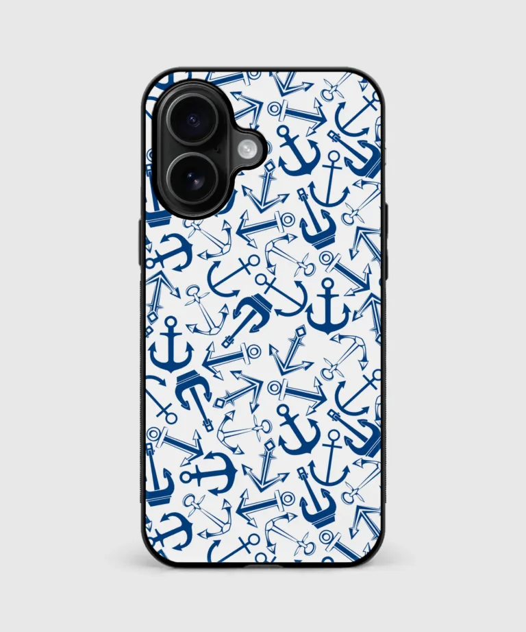 Nautical Anchors Magsafe Case Cover for iPhone 16