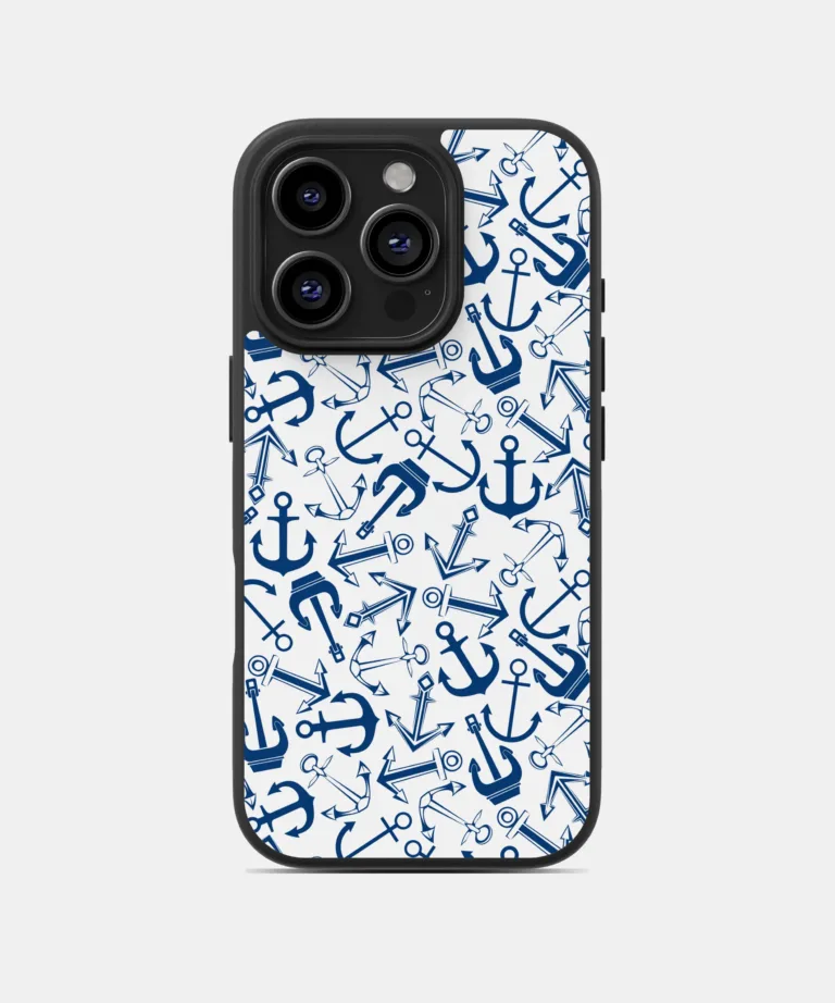 Nautical Anchors Magsafe Case Cover for iPhone 16 Pro Max