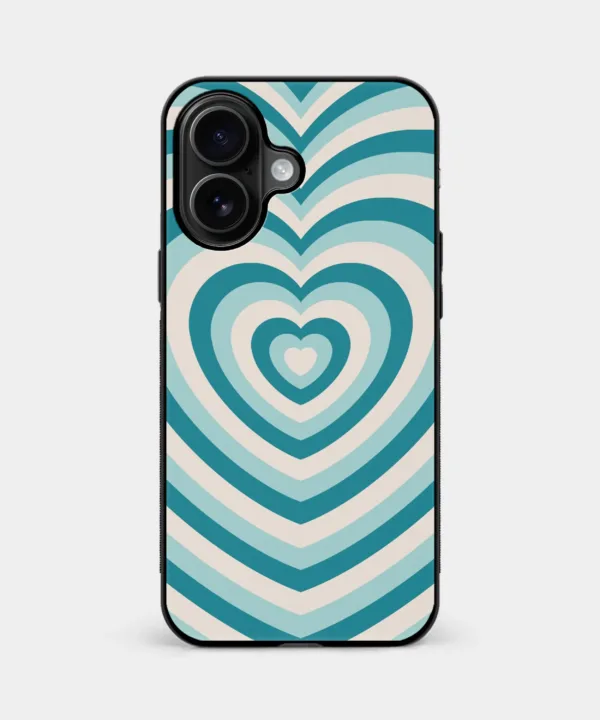Retro Hearts Magsafe Case Cover for iPhone 16 Plus