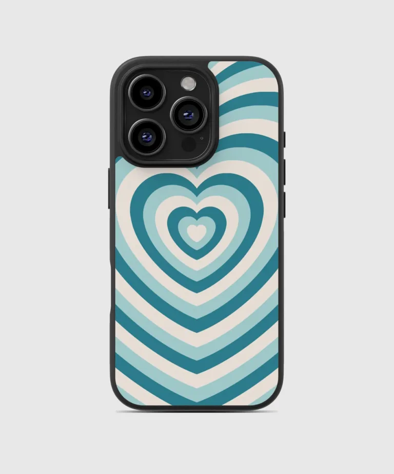 Retro Hearts Magsafe Case Cover for iPhone 16 Pro Max