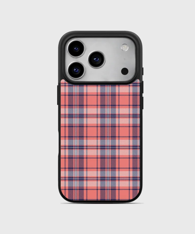 Plaid Pattern Magsafe Case Cover for iPhone 17 Pro