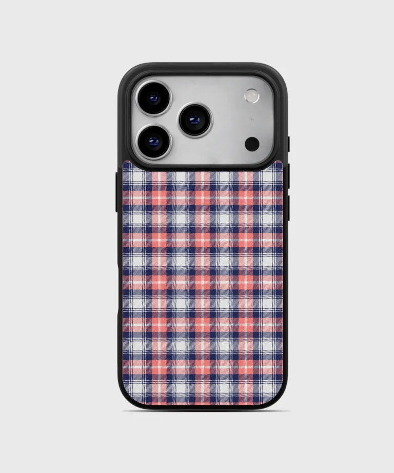 Plaid Pattern Magsafe Case Cover for iPhone 17 Pro