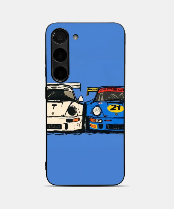 Twin Turbos Metal Case Cover for Samsung Galaxy S24 FE