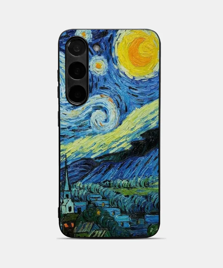 Starry Night Metal Case Cover for Samsung Galaxy A56