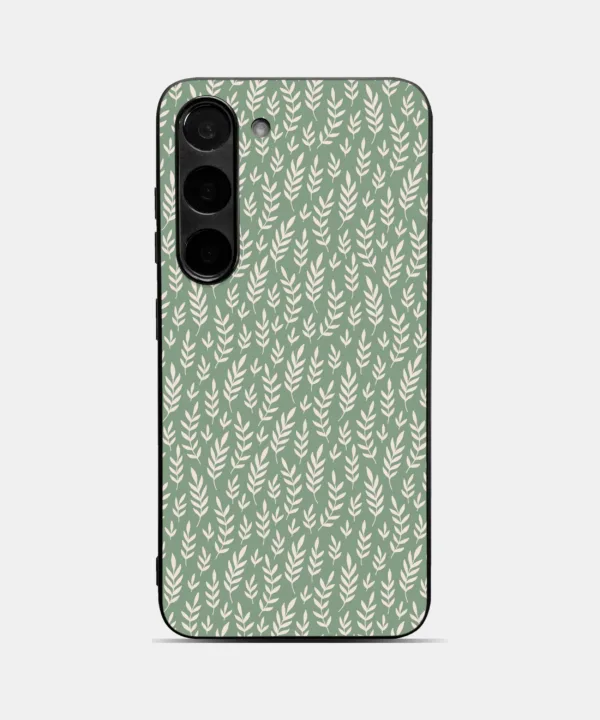 Leaf Doodles Metal Case Cover for Samsung Galaxy A56