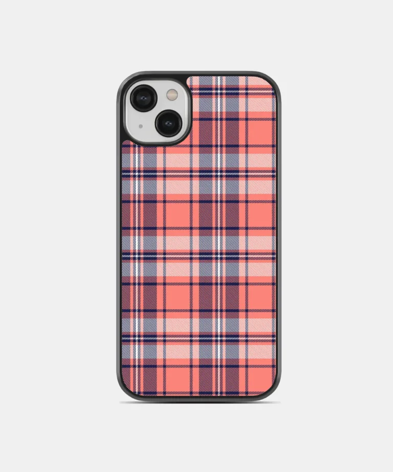 Plaid Pattern Magsafe Case Cover for iPhone 14