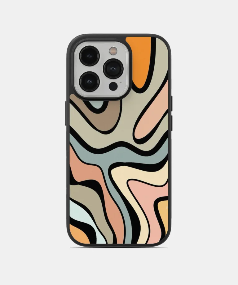 Retro Groovy Magsafe Case Cover for iPhone 14 Pro Max