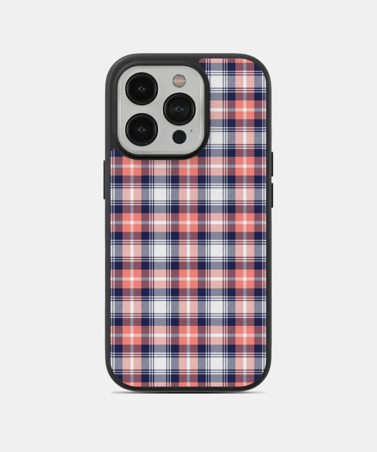 Plaid Pattern Magsafe Case Cover for iPhone 14 Pro Max