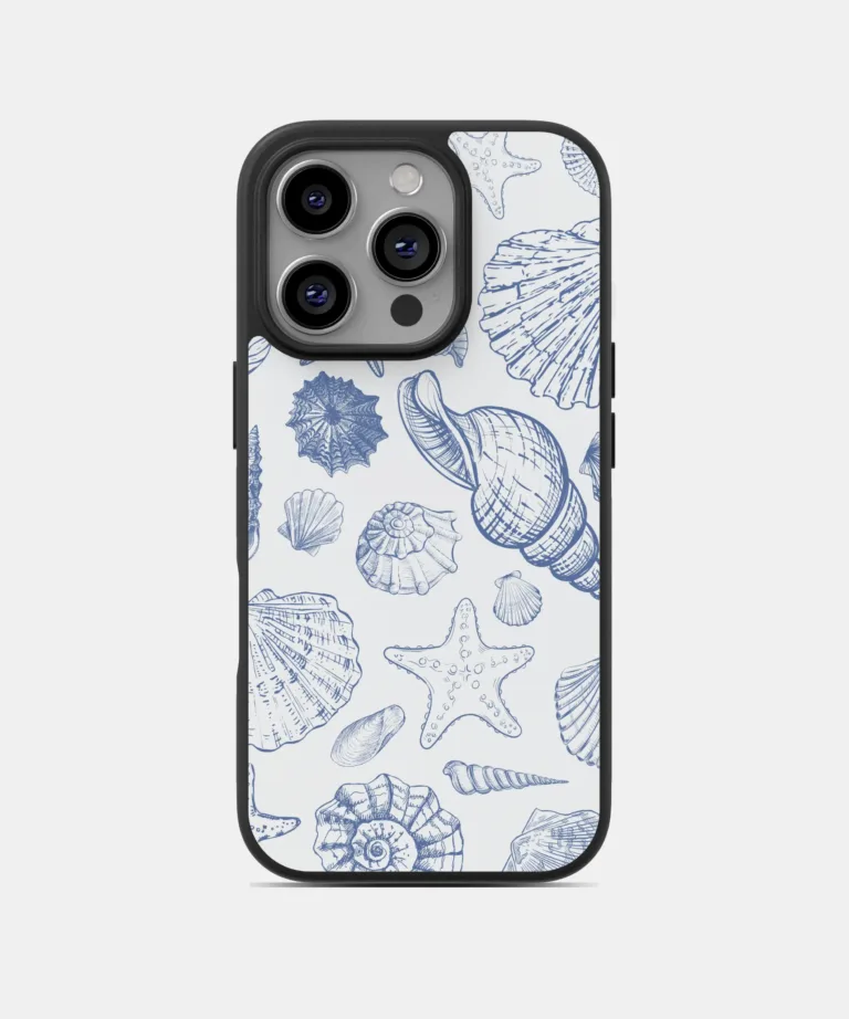 Shells Sketch Magsafe Case Cover for iPhone 15 Pro Max