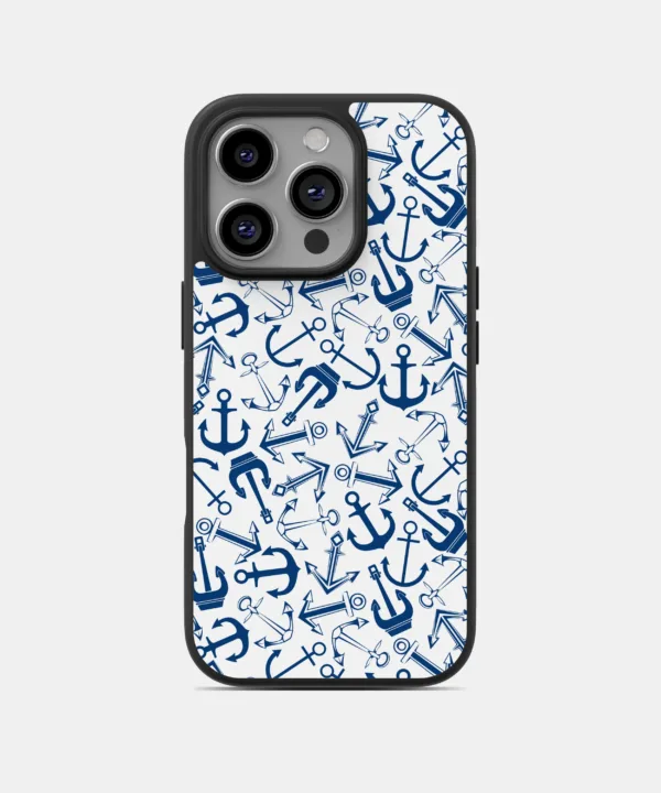Nautical Anchors Magsafe Case Cover for iPhone 15 Pro Max
