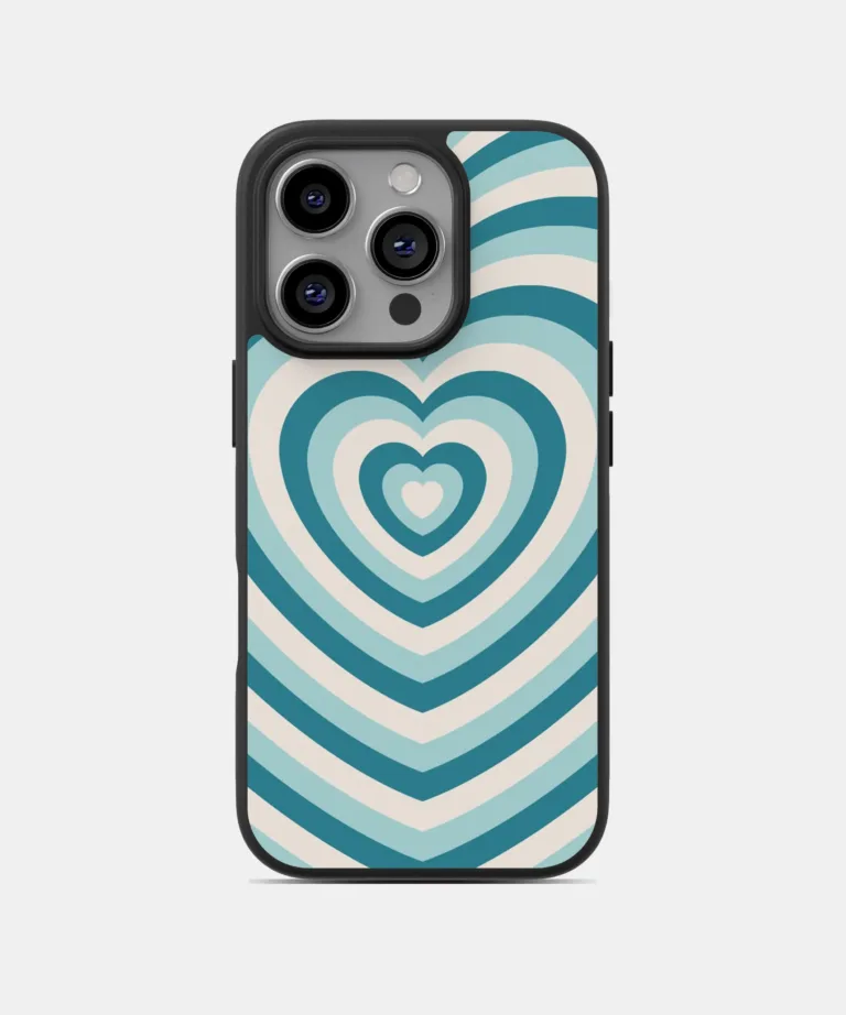 Retro Hearts Magsafe Case Cover for iPhone 15 Pro Max