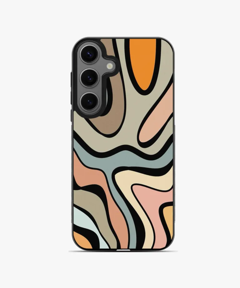 Retro Groovy Magsafe Case Cover for Samsung Galaxy S23 Plus