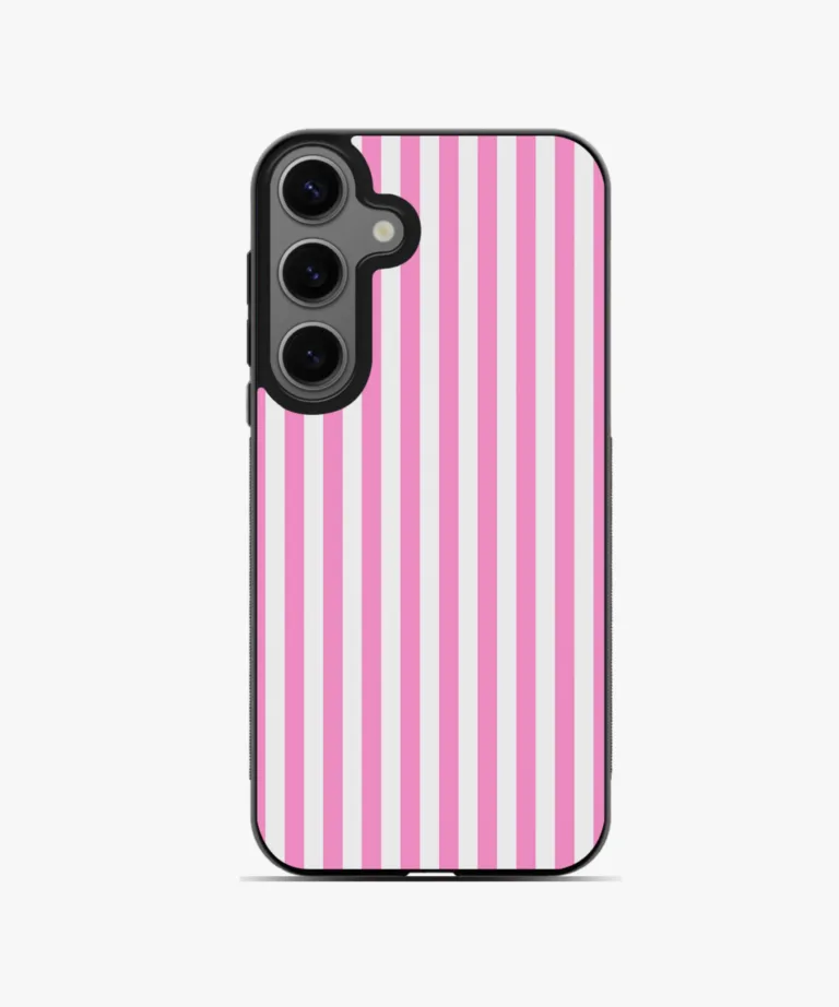 Pink Stripes Magsafe Case Cover for Samsung Galaxy S23 Plus