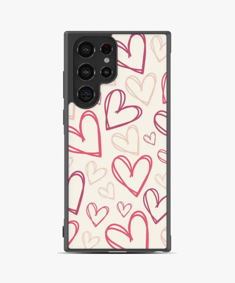 Outline Hearts Magsafe Case Cover for Samsung Galaxy S25 Ultra