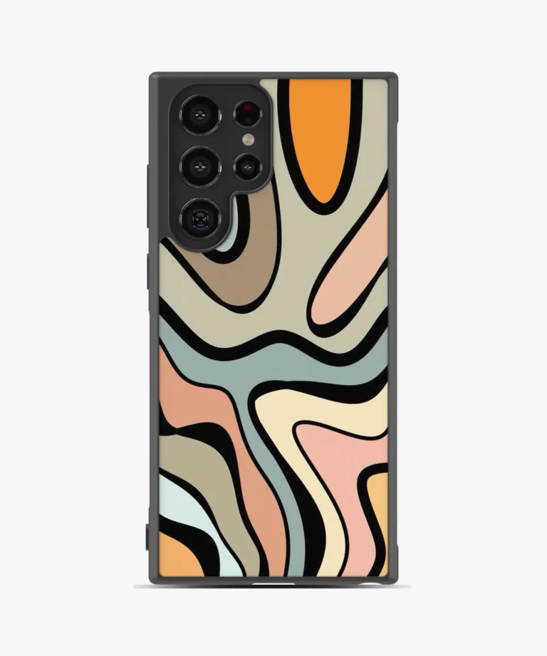 Retro Groovy Magsafe Case Cover for Samsung Galaxy S24 Ultra