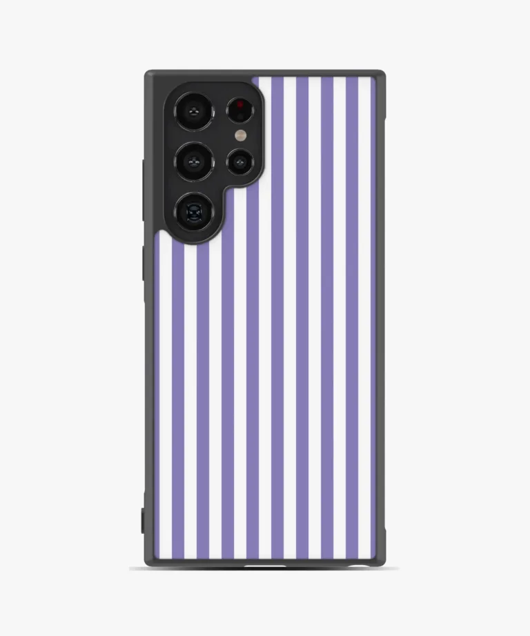 Lavendar Stripes Magsafe Case Cover for Samsung Galaxy S23 Ultra