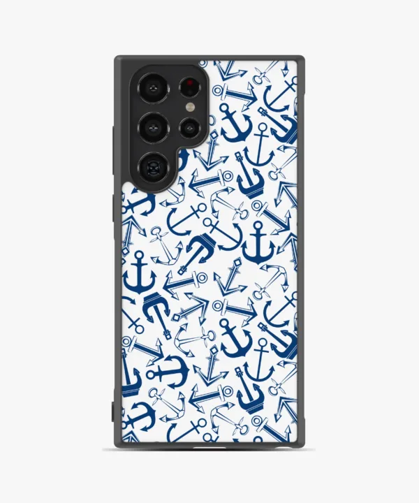 Nautical Anchors Magsafe Case Cover for Samsung Galaxy S23 Ultra