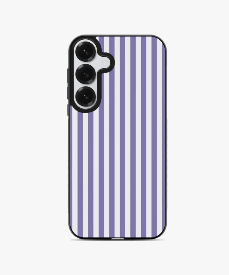 Lavendar Stripes Magsafe Case Cover for Samsung Galaxy S25 Plus