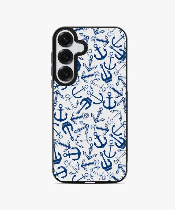 Nautical Anchors Magsafe Case Cover for Samsung Galaxy S25 Plus