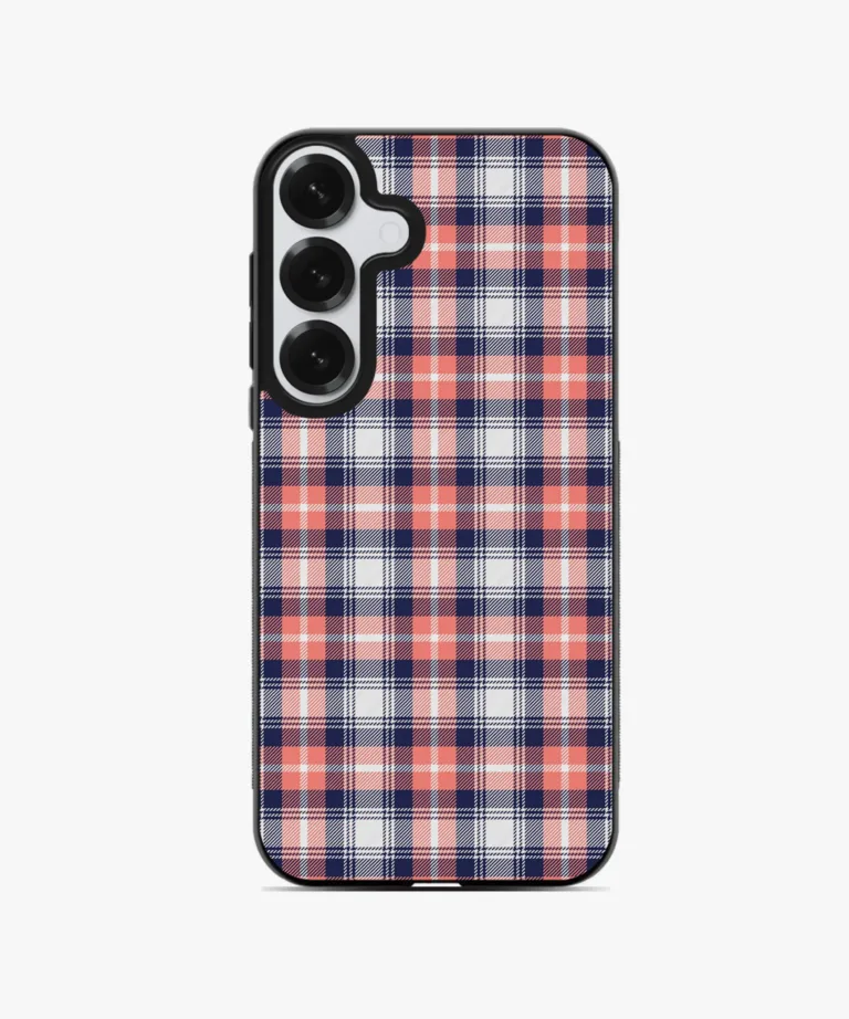 Sunset Tartan Magsafe Case Cover for Samsung Galaxy S25 Plus