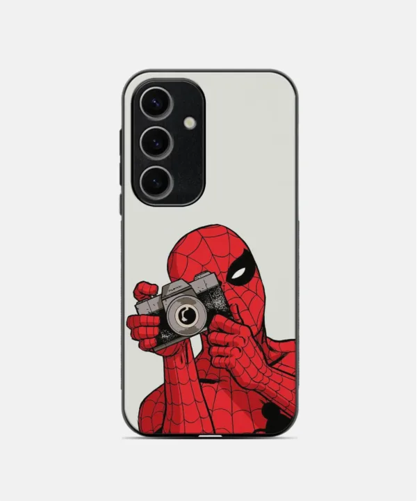 Spider Shot Metal Case Cover for Samsung Galaxy A55