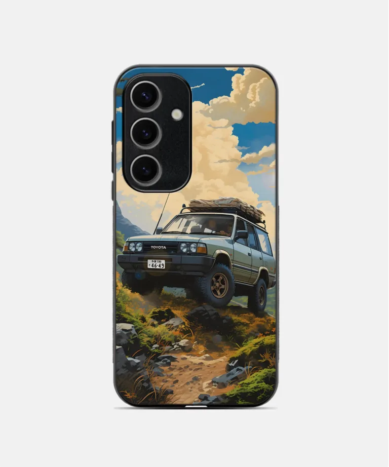 Mountain Explorer Metal Case Cover for Samsung Galaxy A55