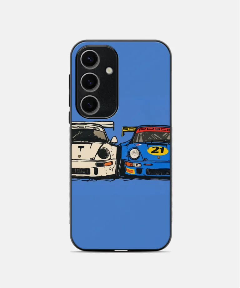 Twin Turbos Metal Case Cover for Samsung Galaxy A55