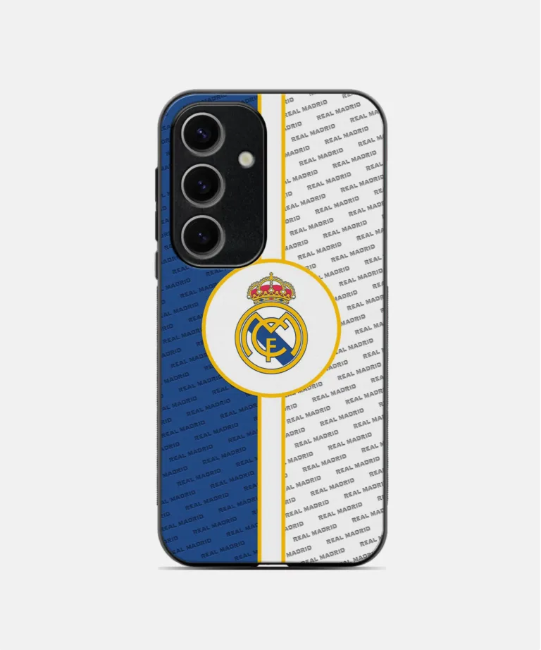 Real Madrid Inspired Metal Case Cover for Samsung Galaxy A55