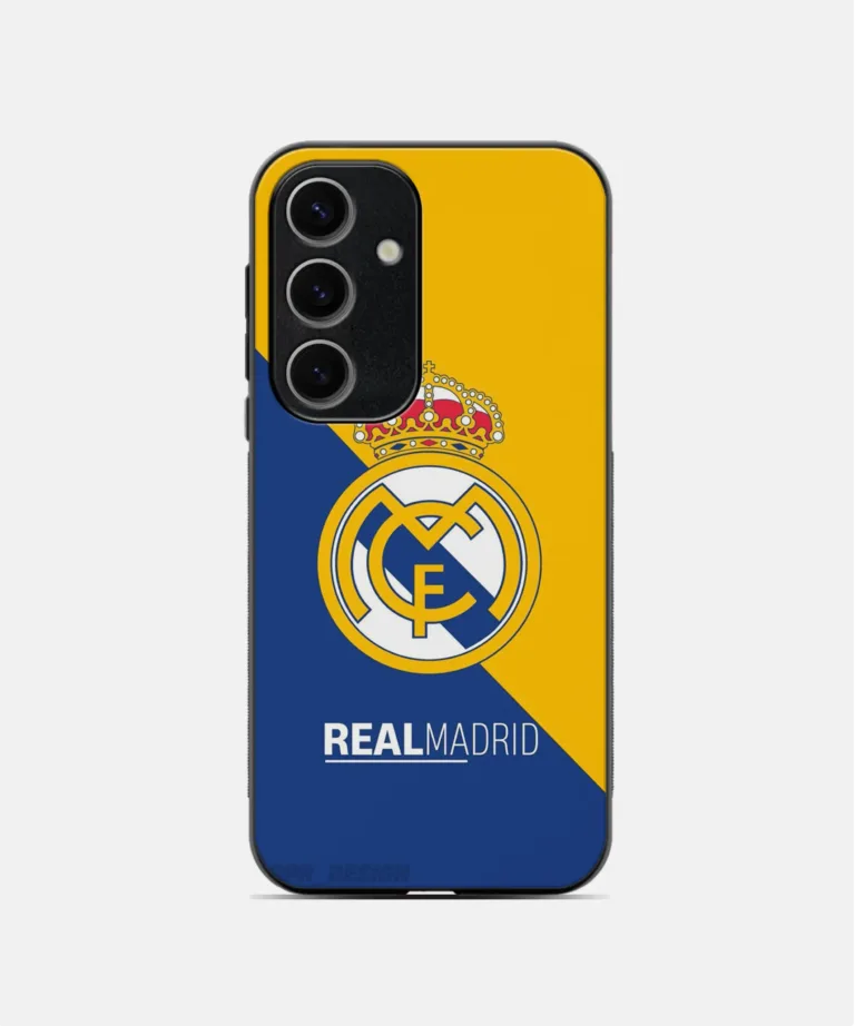 Real Madrid Club Metal Case Cover for Samsung Galaxy A55