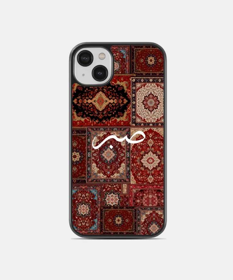 Shukr Red Persian Design Magsafe Case for iPhone 14 Plus