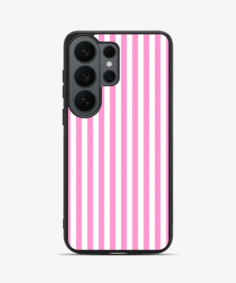 Pink Stripes Magsafe Case Cover for Samsung Galaxy S26 Ultra