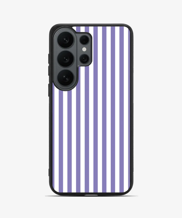 Lavendar Stripes Magsafe Case Cover for Samsung Galaxy S26 Ultra