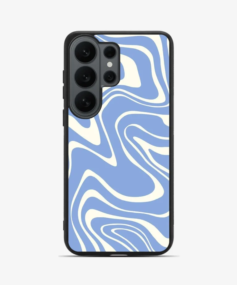 Blue Swirl Magsafe Case Cover for Samsung Galaxy S26 Ultra