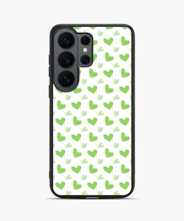 Mint Hearts Magsafe Case Cover for Samsung Galaxy S26 Ultra