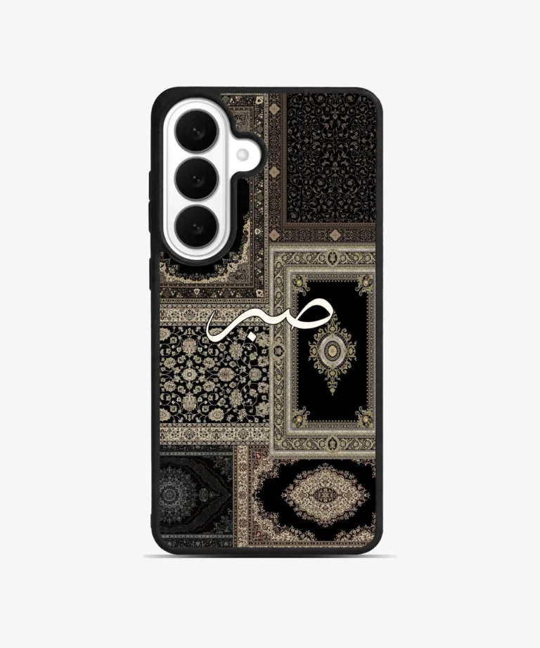 Sabr Black-Biege Persian Design Magsafe Case for Samsung Galaxy S26