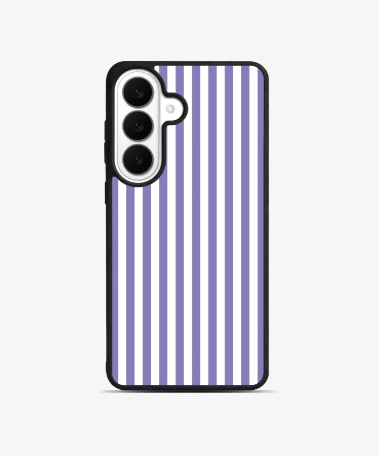 Lavendar Stripes Magsafe Case Cover for Samsung Galaxy S26