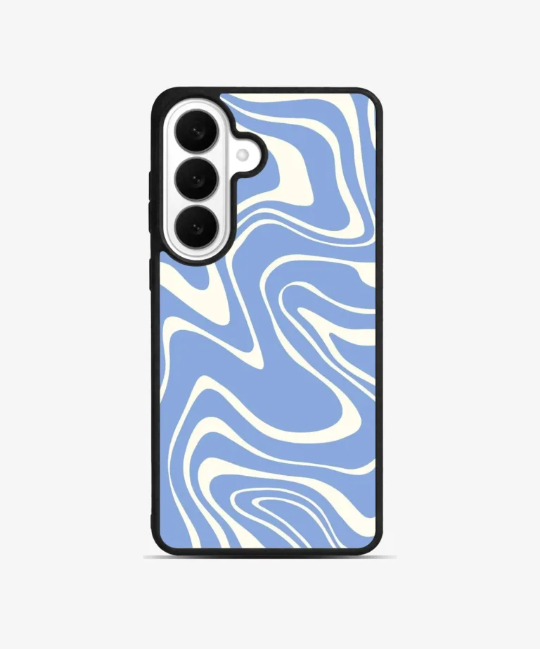 Blue Swirl Magsafe Case Cover for Samsung Galaxy S26