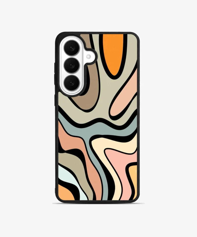 Retro Groovy Magsafe Case Cover for Samsung Galaxy S26