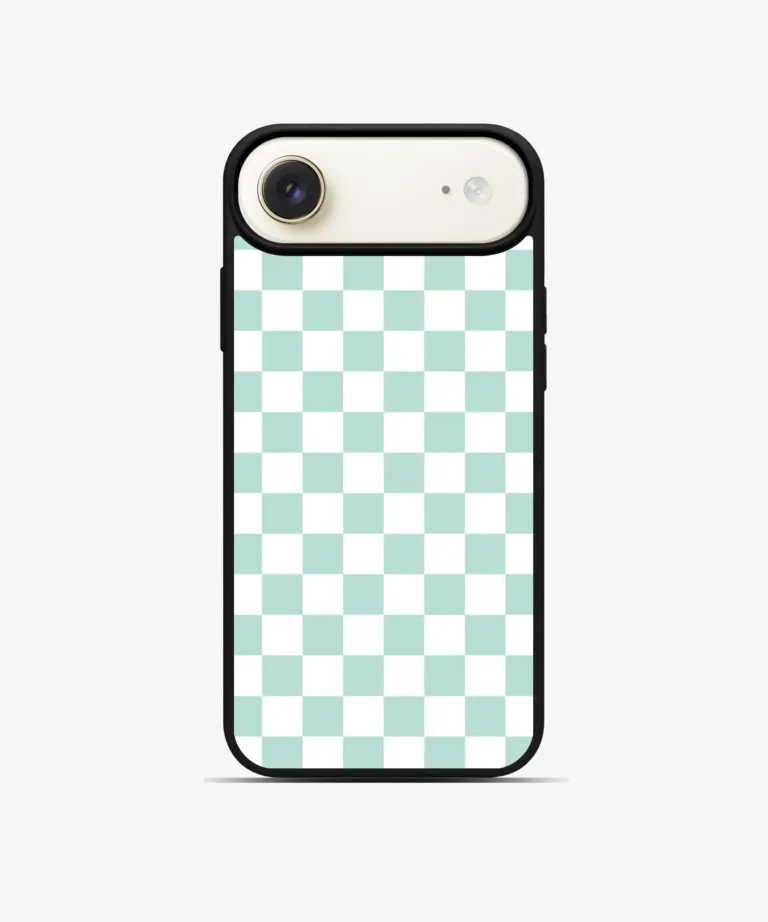 Teal Checks Magsafe Case Cover for iPhone 17 Air