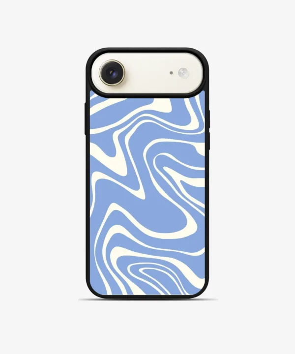Blue Wavy Magsafe Case Cover for iPhone 17 Air