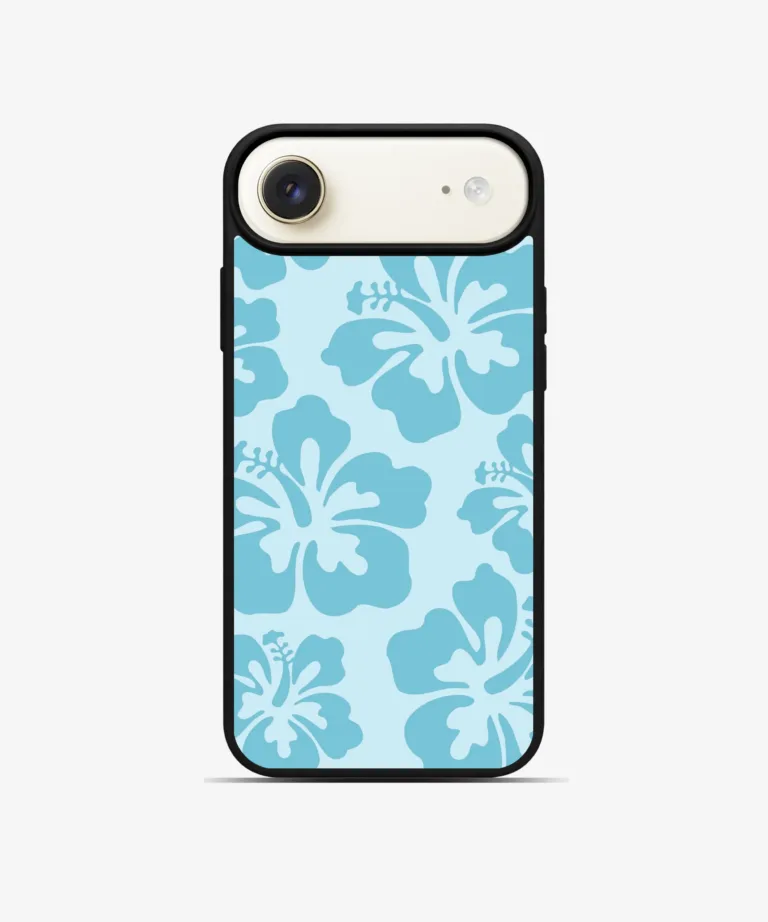 Aqua Hibiscus Magsafe Case Cover for iPhone 17 Air