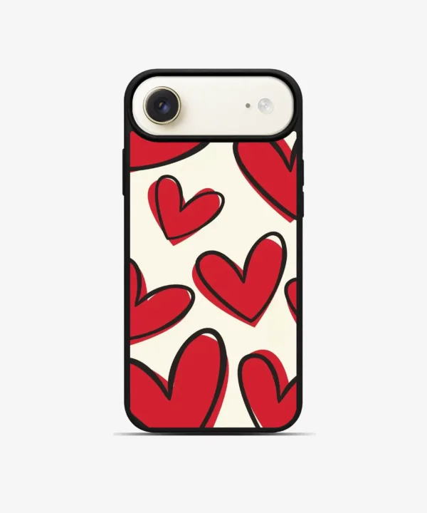 Red Hearts Magsafe Case Cover for iPhone 17 Air