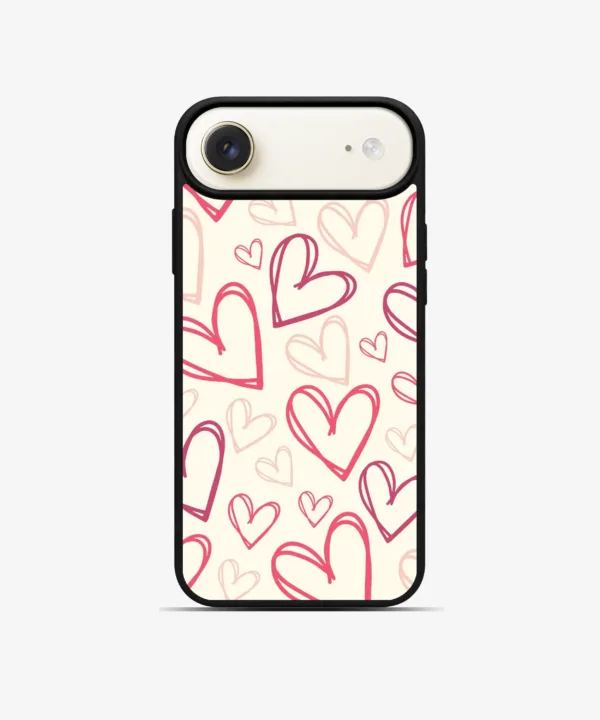 Outline Hearts Magsafe Case Cover for iPhone 17 Air
