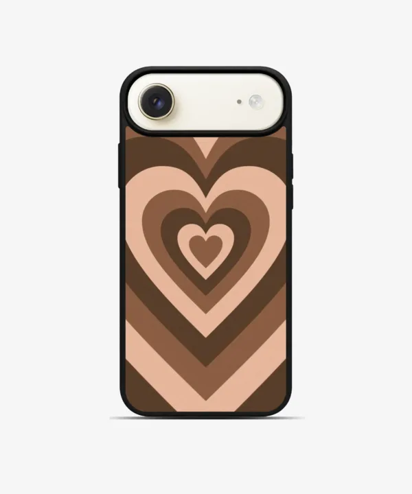 Mocha Hearts Magsafe Case Cover for iPhone 17 Air