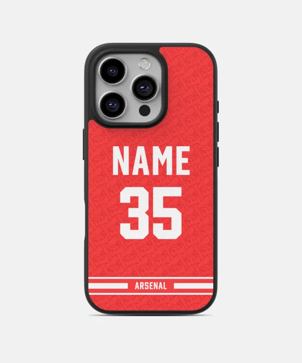 Personalised Arsenal Jersey Phone Case