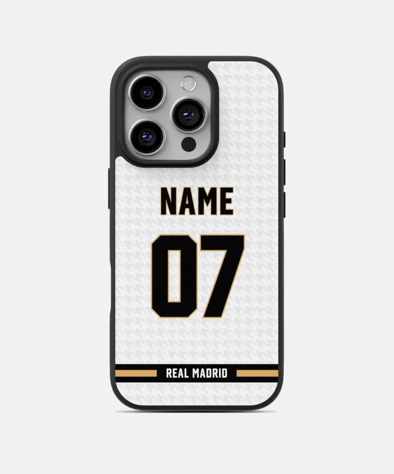 Personalised Real Madrid Jersey Phone Case