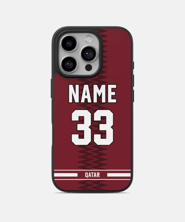 Personalised Qatar Jersey Phone Case