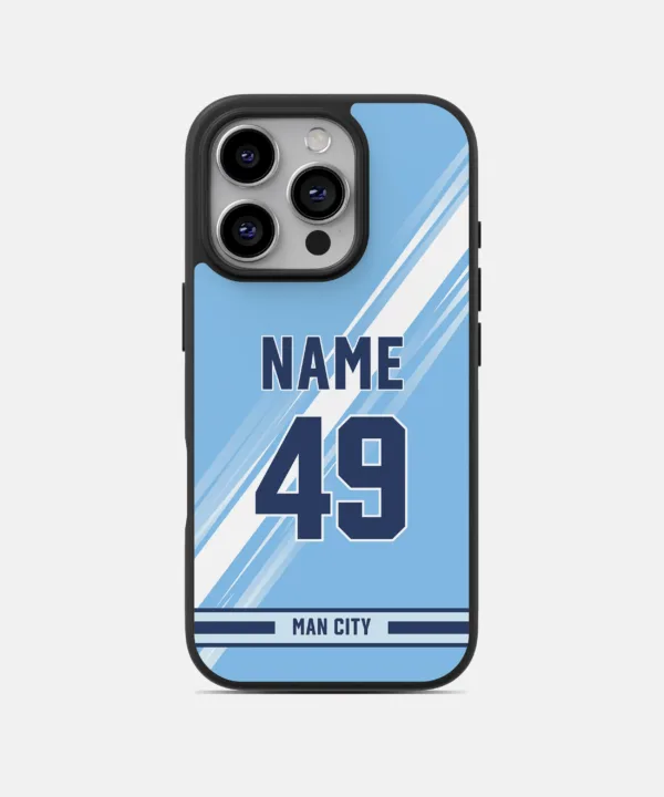Personalised Man City Jersey Phone Case